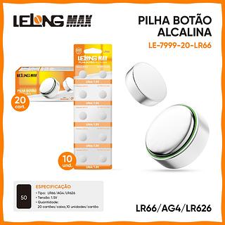 PILHA BOTÃO ALCALINA